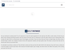 Tablet Screenshot of patiwizz.com